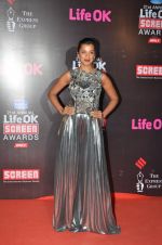 Mugdha Godse at Life Ok Screen Awards red carpet in Mumbai on 14th Jan 2015